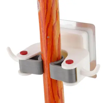 Mop Hanger Wall Mounted Free of Punch Mop Organizer Holder Hanger Storage Rack Kitchen Tool Bathroom Shelf
Mop Hanger Wall Mounted Free of Punch Mop Organizer Holder Hanger Storage Rack Kitchen Tool Bathroom Shelf