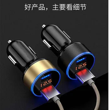 100pcs Car Accessories 3.1A Dual USB professional Car Charger 2 Port LCD Display 12-24V Cigarette Socket Lighter
100pcs Car Accessories 3.1A Dual USB professional Car Charger 2 Port LCD Display 12-24V Cigarette Socket Lighter