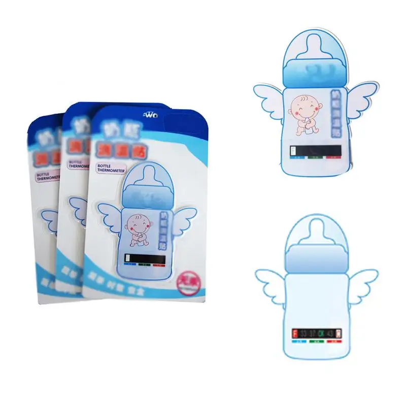 Kids Children Baby Care Milk Bottle Shape Temperature Test Paper Strip Reusable Thermometer Sticker Forehead Thermometer Sticker
Kids Children Baby Care Milk Bottle Shape Temperature Test Paper Strip Reusable Thermometer Sticker Forehead Thermometer Sticker