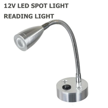 12V 170LM Interior LED Spot Reading Light Switch ON/OFF Camper Caravan VAN Boat Motorhome Warm Light 3W
12V 170LM Interior LED Spot Reading Light Switch ON/OFF Camper Caravan VAN Boat Motorhome Warm Light 3W