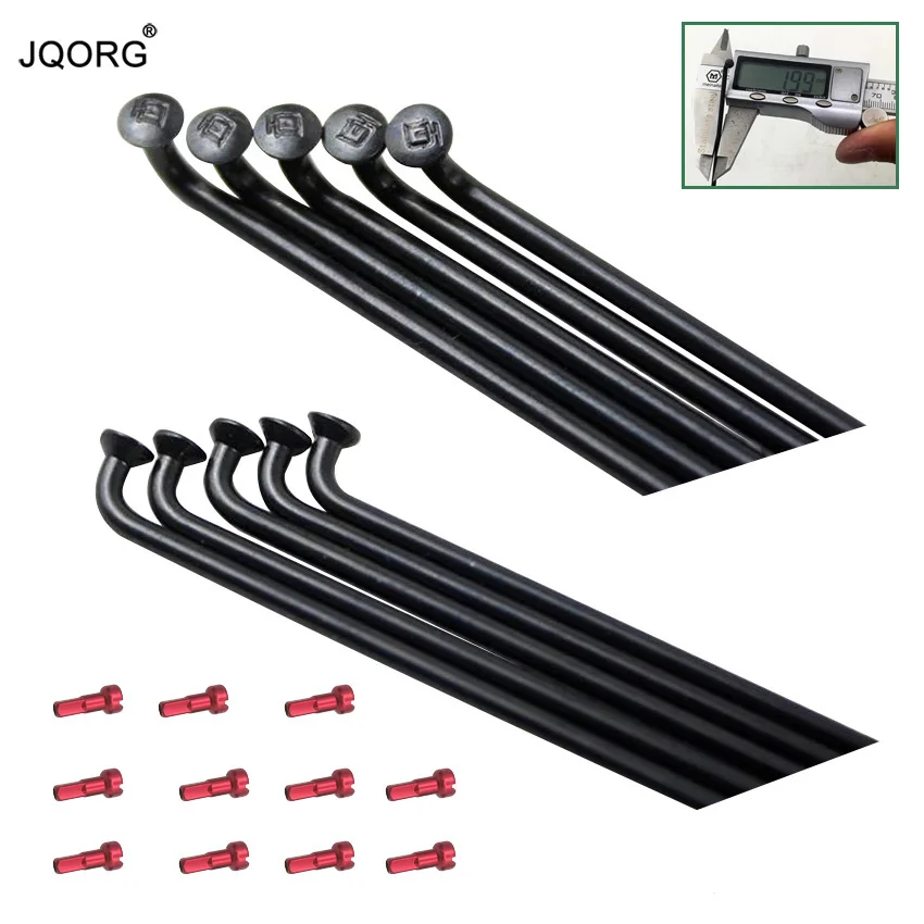 36 Pieces A Lot DT Champion J-bend Black Color Bicycle Spokes T302+ Stainless Steel Material OXIDE Black Surface Bike Spokes
36 Pieces A Lot DT Champion J-bend Black Color Bicycle Spokes T302+ Stainless Steel Material OXIDE Black Surface Bike Spokes