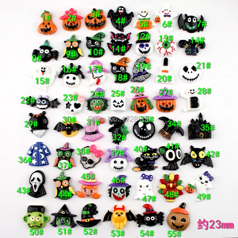 Halloween Resin Decoration Craft decor Pumpkin Skull 10pcs Beads Flatback Cabochon Scrapbook DIY Embellishments Accessories
Halloween Resin Decoration Craft decor Pumpkin Skull 10pcs Beads Flatback Cabochon Scrapbook DIY Embellishments Accessories