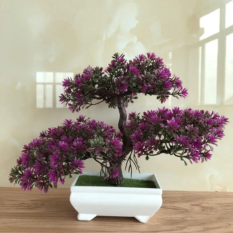 Ganoderma Tree Lotus Pine Tree Artificial Plant Flower Bonsai Set For Home Shop Garden Party Decor Table Top Decoration 26x22cm
Ganoderma Tree Lotus Pine Tree Artificial Plant Flower Bonsai Set For Home Shop Garden Party Decor Table Top Decoration 26x22cm