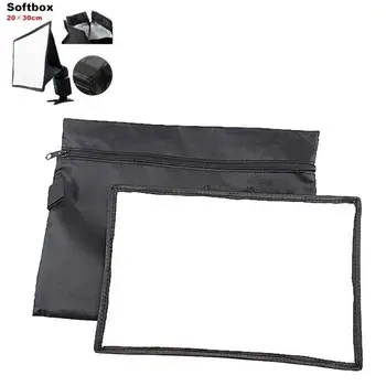 Softbox 20cm*30cm Universal Foldable Flash Light Diffuser Softbox Soft box for Canon Nikon pentax all DSLR CAMERA 580EX SB600
Softbox 20cm*30cm Universal Foldable Flash Light Diffuser Softbox Soft box for Canon Nikon pentax all DSLR CAMERA 580EX SB600