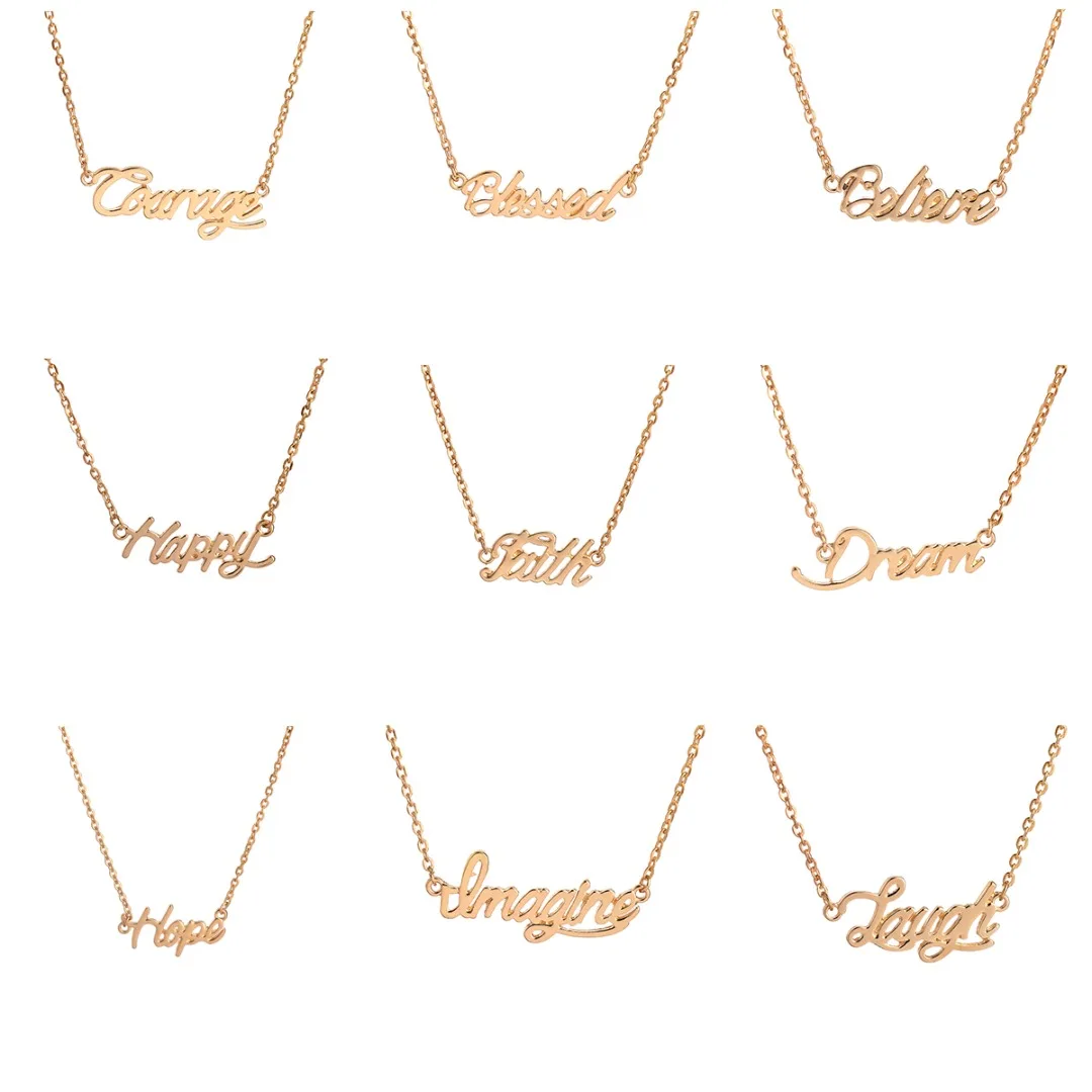 Personalized Pendant Necklace Women Chain Necklace Collares Trendy Letter erkek kolye Shellhard Vintage Jewlery bisuteria femme
Personalized Pendant Necklace Women Chain Necklace Collares Trendy Letter erkek kolye Shellhard Vintage Jewlery bisuteria femme