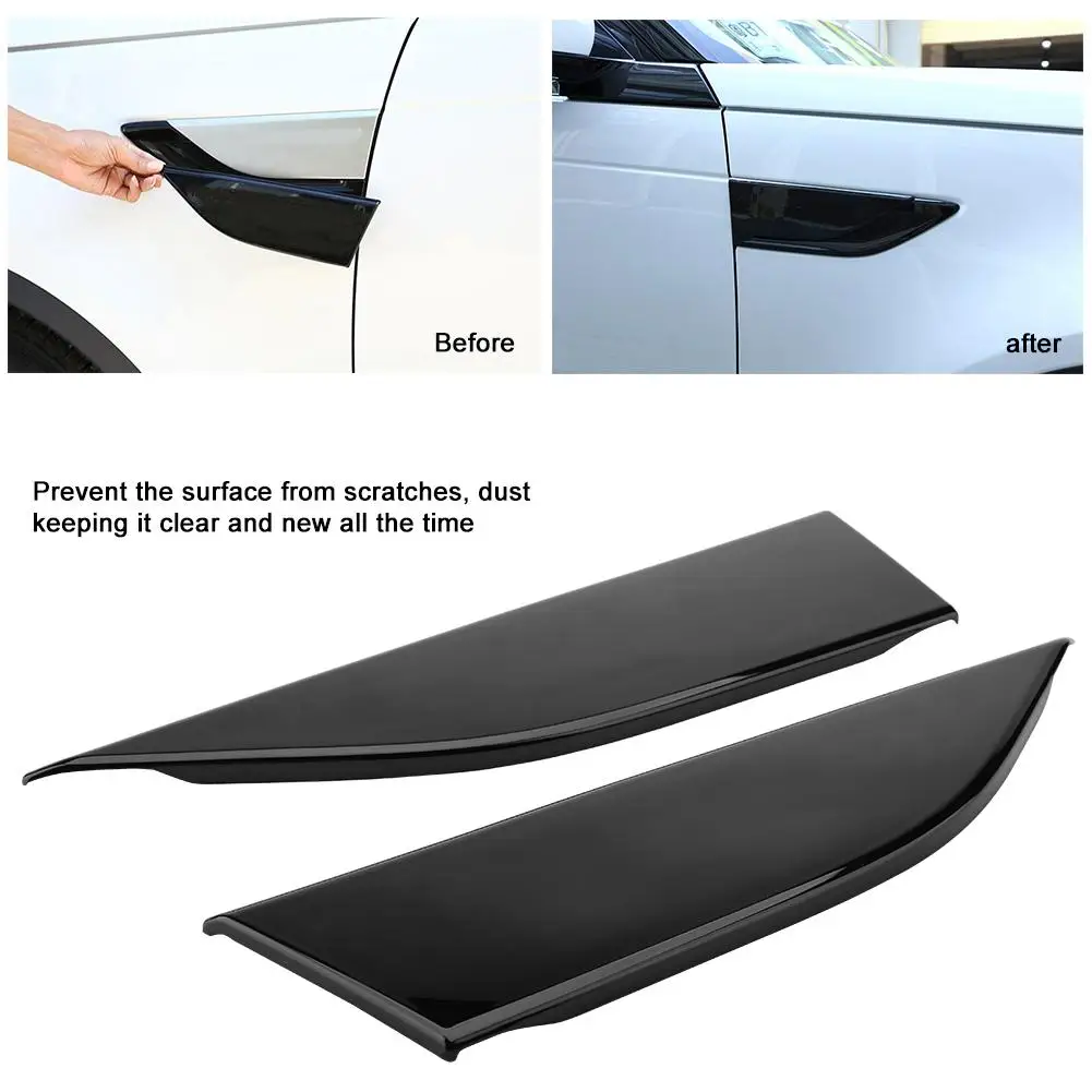 2Pcs Car Side Air Fender Vent Cover Trim for Land Rover Discovery 5 2017-2018 Black ABS Plastic
2Pcs Car Side Air Fender Vent Cover Trim for Land Rover Discovery 5 2017-2018 Black ABS Plastic