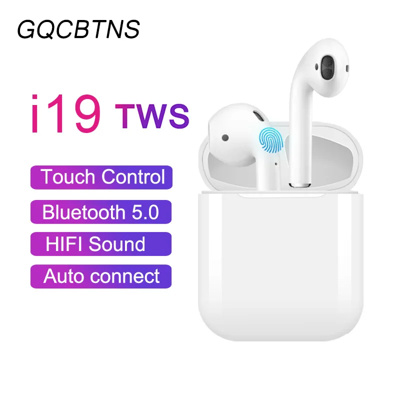 i19 TWS Touch control air pods mini wireless earphones bluetooth headset not i20 i12 i10 i7s TWS Pk W1 chip for iphone all phone
i19 TWS Touch control air pods mini wireless earphones bluetooth headset not i20 i12 i10 i7s TWS Pk W1 chip for iphone all phone