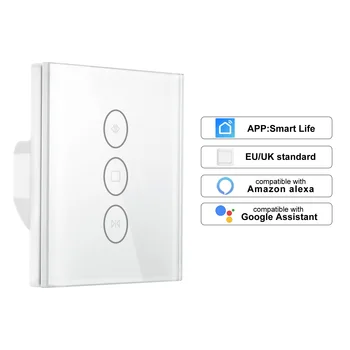 WiFi Electrical Blinds AC110 to 250V Switch Touch APP Voice Control by Alexa Echo for Mechanical Limit Blinds Motor
WiFi Electrical Blinds AC110 to 250V Switch Touch APP Voice Control by Alexa Echo for Mechanical Limit Blinds Motor