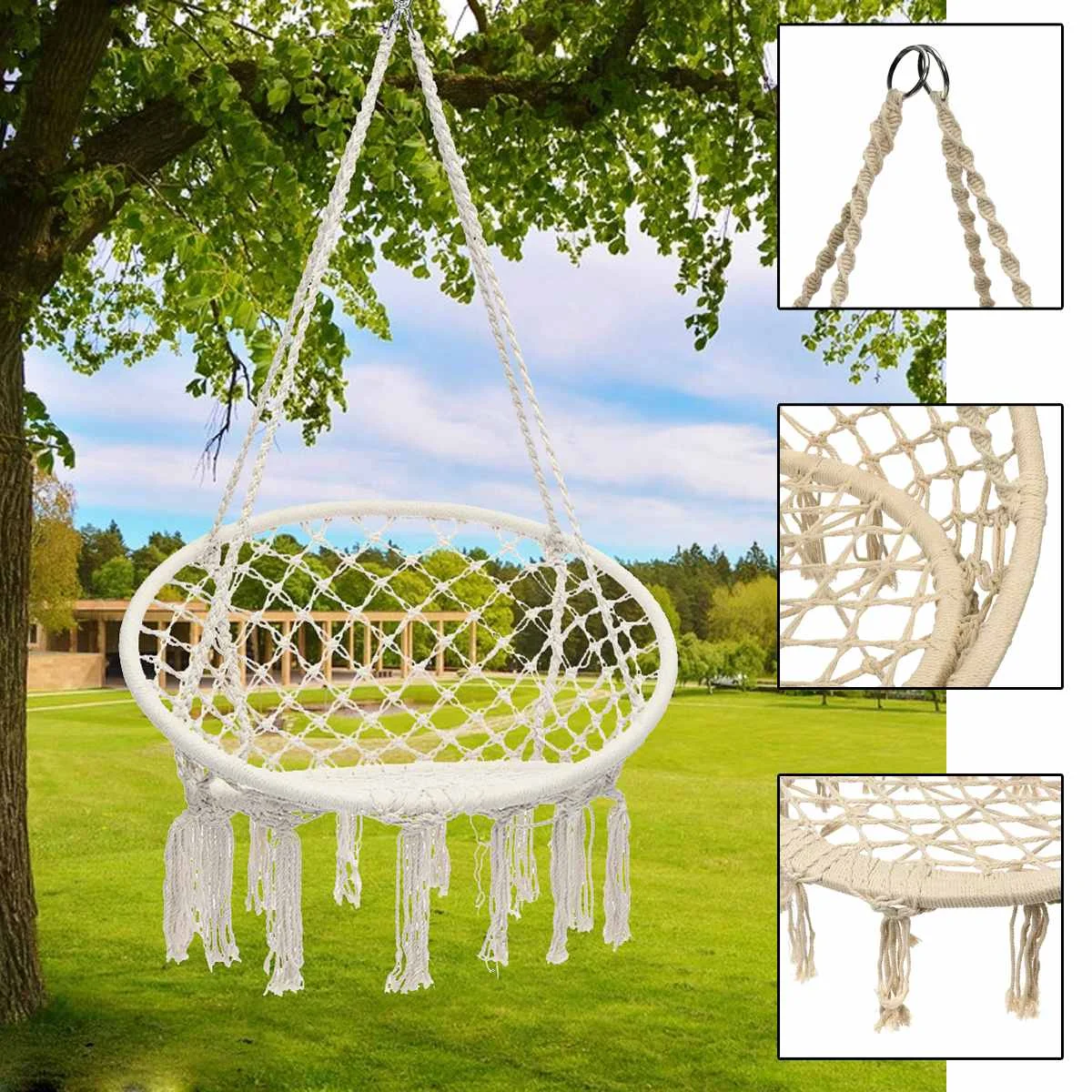 Nordic Style Hammock Furniture Swing Chair for Outdoor Indoor Hammock for Garden Dormitory Child Adult Hanging Chair
Nordic Style Hammock Furniture Swing Chair for Outdoor Indoor Hammock for Garden Dormitory Child Adult Hanging Chair