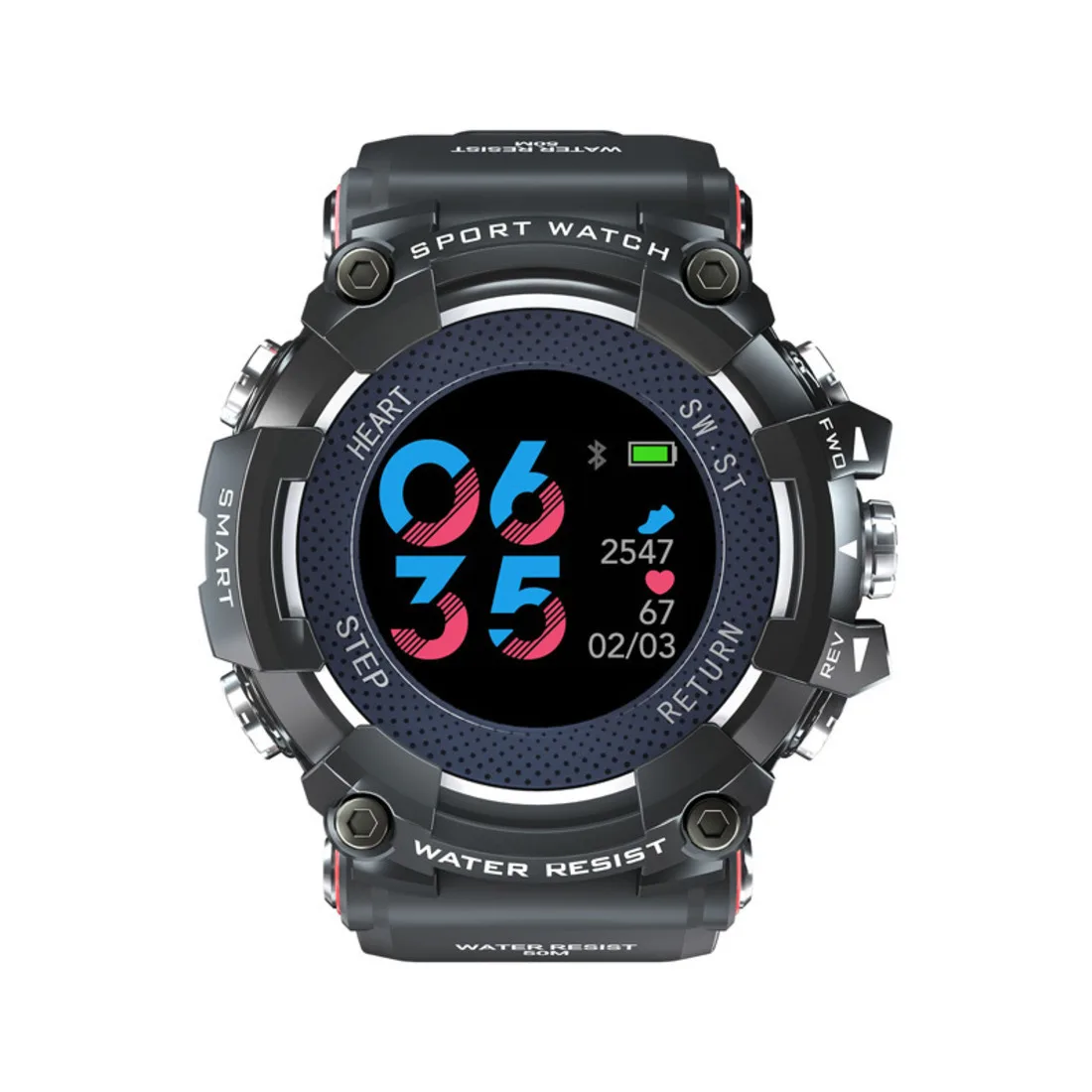 Intelligence Wrist Watch Heart Rate Monitor Sleep Healthy Plan Step Organ Motion Bracelet Waterproof Pedometer Watch
Intelligence Wrist Watch Heart Rate Monitor Sleep Healthy Plan Step Organ Motion Bracelet Waterproof Pedometer Watch