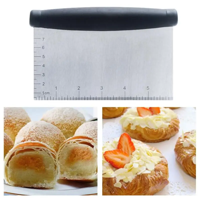 Stainless Steel Knife Divider Cutting Tools Graduated Dough Cutter Flour Pastry Home Use Kitchen Gadgets Suppliers Accessories
Stainless Steel Knife Divider Cutting Tools Graduated Dough Cutter Flour Pastry Home Use Kitchen Gadgets Suppliers Accessories