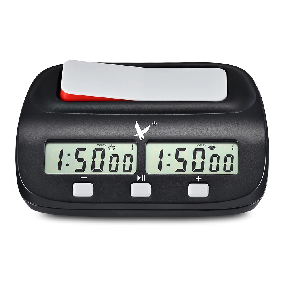 Professional Digital Chess Timer Clock Compact Digital Watch Count Up Down Timer Practical Game Competition Count Up Player
Professional Digital Chess Timer Clock Compact Digital Watch Count Up Down Timer Practical Game Competition Count Up Player