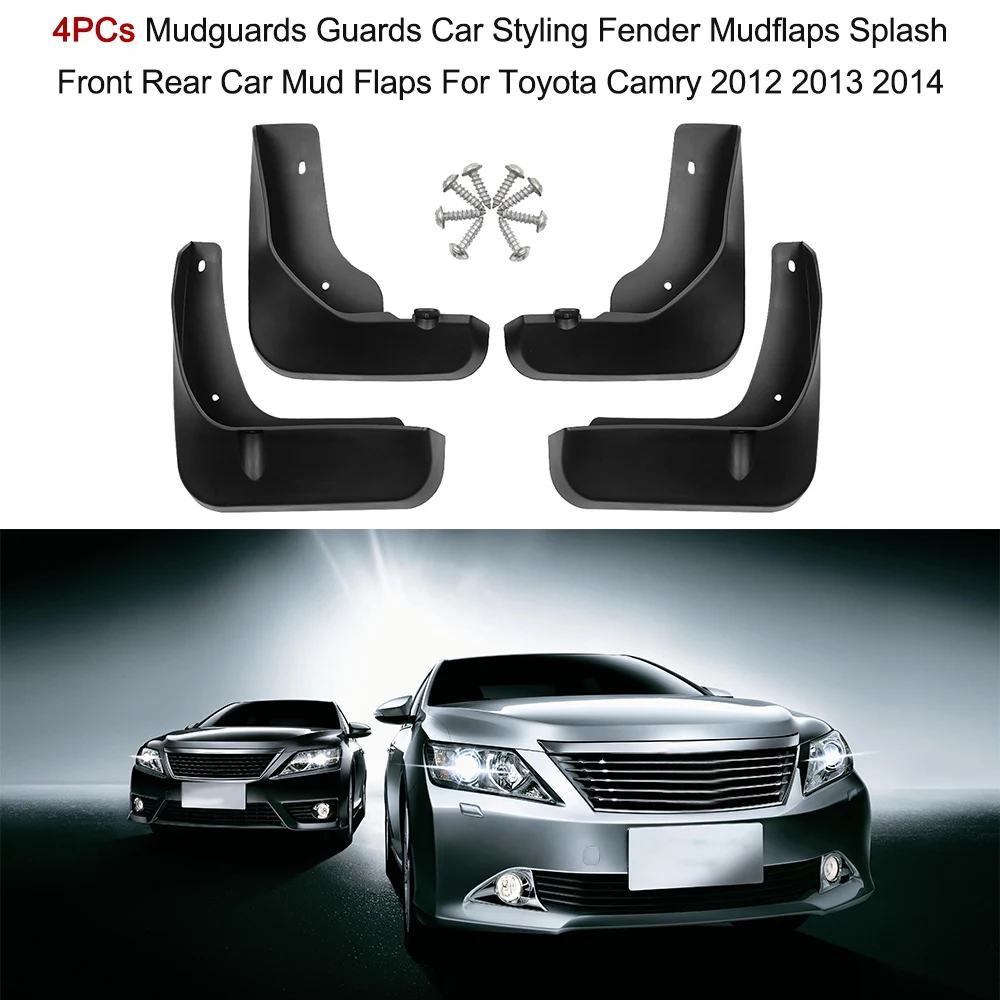 4PCs Mudguards Guards Car Styling Fender Mudflaps Splash Front Rear Car Mud Flaps For Toyota Camry 2015 2016 2017 Accessories
4PCs Mudguards Guards Car Styling Fender Mudflaps Splash Front Rear Car Mud Flaps For Toyota Camry 2015 2016 2017 Accessories