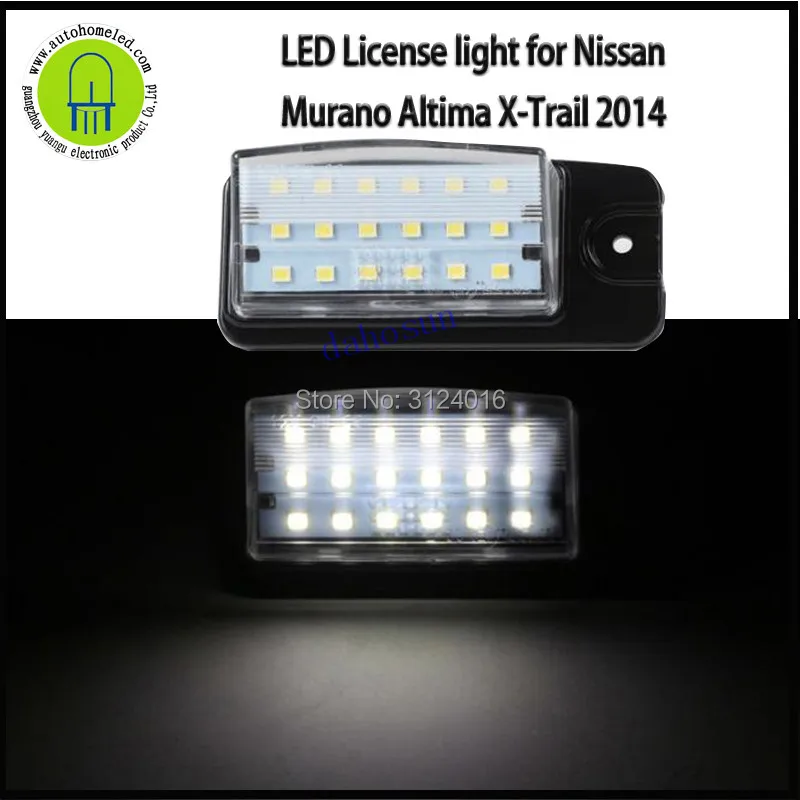 2PCS X Dahosun Led License Lamp for Nissan Murano/Altima/X-Trail 32 2014 for Car Number Plate Light
2PCS X Dahosun Led License Lamp for Nissan Murano/Altima/X-Trail 32 2014 for Car Number Plate Light