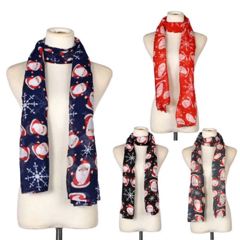 10 Styles Christmas Women Santa Printed Soft Satin-Silk Large Wraps Shawl Scarves
10 Styles Christmas Women Santa Printed Soft Satin-Silk Large Wraps Shawl Scarves