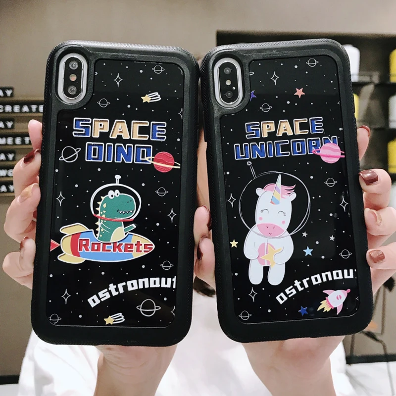 Hot Cartoon dinosaur unicorn Soft silicon cover case for iphone 6S 7 7plus 8 8plus X XR XS Max 3D relief Acrylic phone coque
Hot Cartoon dinosaur unicorn Soft silicon cover case for iphone 6S 7 7plus 8 8plus X XR XS Max 3D relief Acrylic phone coque