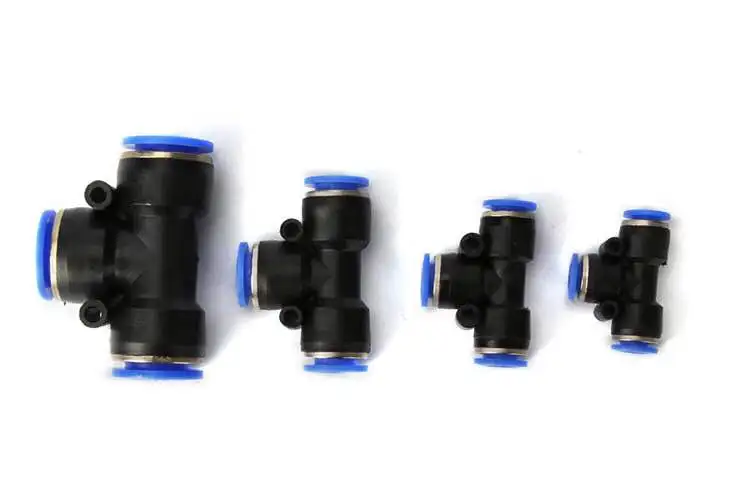 T-type tee PE4 PE6 PE8 PE10 PE12 PE14 PE16mm pneumatic pipe fittings plastic quick connector
T-type tee PE4 PE6 PE8 PE10 PE12 PE14 PE16mm pneumatic pipe fittings plastic quick connector