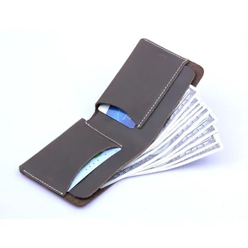 Manual Wallets Crazy Horse Leather ID Card Holder Slim Wallet Male Short Casual Bifold Multi-function Brief Money Bag Vintage
Manual Wallets Crazy Horse Leather ID Card Holder Slim Wallet Male Short Casual Bifold Multi-function Brief Money Bag Vintage