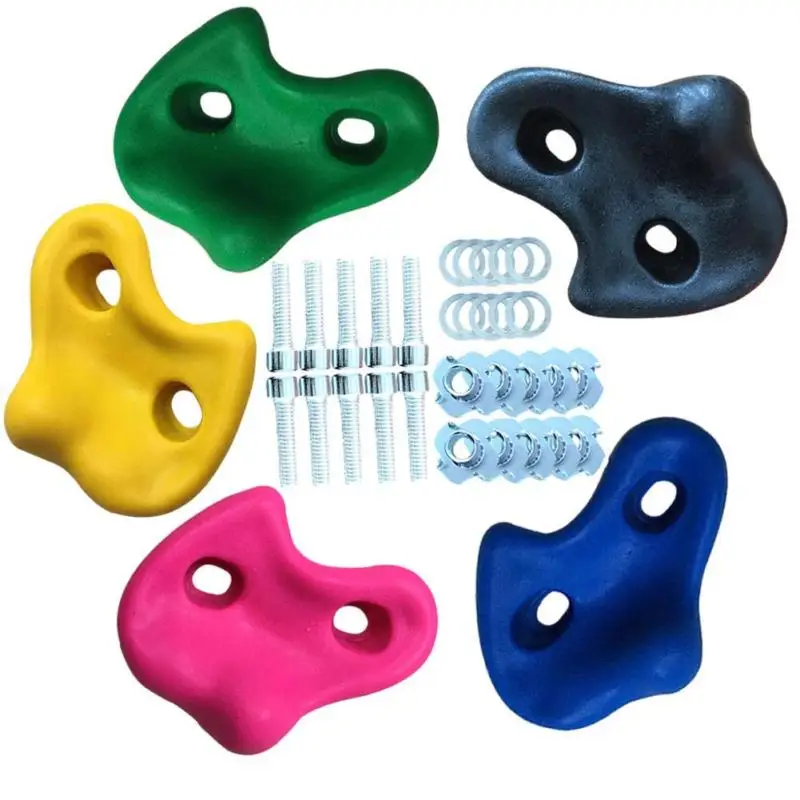 5PCS Fashion Textured Climbing Rocks Wall Stones Kids Assorted Bolt Indoor Sport
5PCS Fashion Textured Climbing Rocks Wall Stones Kids Assorted Bolt Indoor Sport