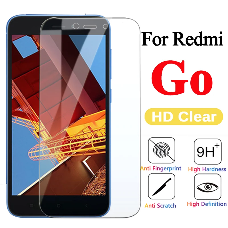 

tempered For Xiaomi Redmi Go Screen Protector Ksiomi Xiami red mi go Protective Glass safety On The Xaomi Xiomi xiaomei saver 9h