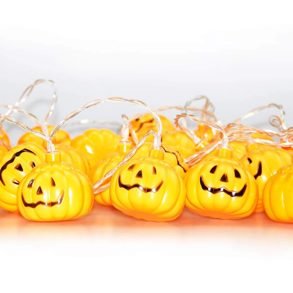 Battery Operated Halloween Pumpkin led string lights 1M 2M 3M Halloween Holiday Christmas Party Garden Decoration Lanterns Light
Battery Operated Halloween Pumpkin led string lights 1M 2M 3M Halloween Holiday Christmas Party Garden Decoration Lanterns Light