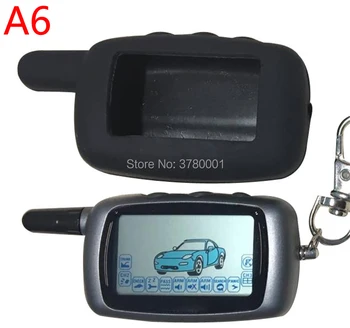 Russian version Twage A6 LCD Remote control keychain + Silicone Key Case Cover for starline A6 remote two way car alarm system
Russian version Twage A6 LCD Remote control keychain + Silicone Key Case Cover for starline A6 remote two way car alarm system