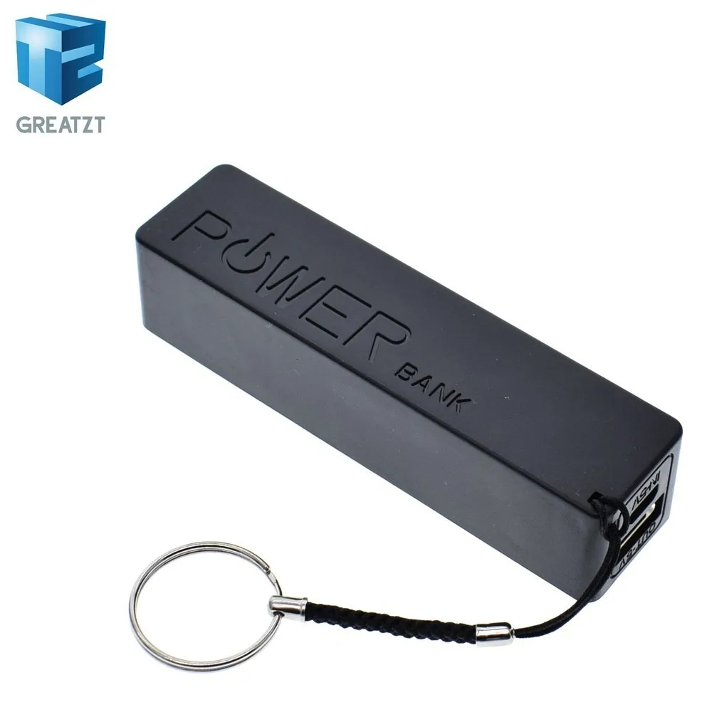 GREATZT USB Power Bank Case Kit 18650 Battery Charger DIY Box Shell Kit Black For Arduino
GREATZT USB Power Bank Case Kit 18650 Battery Charger DIY Box Shell Kit Black For Arduino