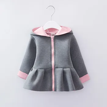 Long Sleeve Rabbit Ears Zipper Gray Pink Winter Jacket Kids Girl Cotton Top Outfit Toddler Cute Baby Girls Hooded Coat
Long Sleeve Rabbit Ears Zipper Gray Pink Winter Jacket Kids Girl Cotton Top Outfit Toddler Cute Baby Girls Hooded Coat