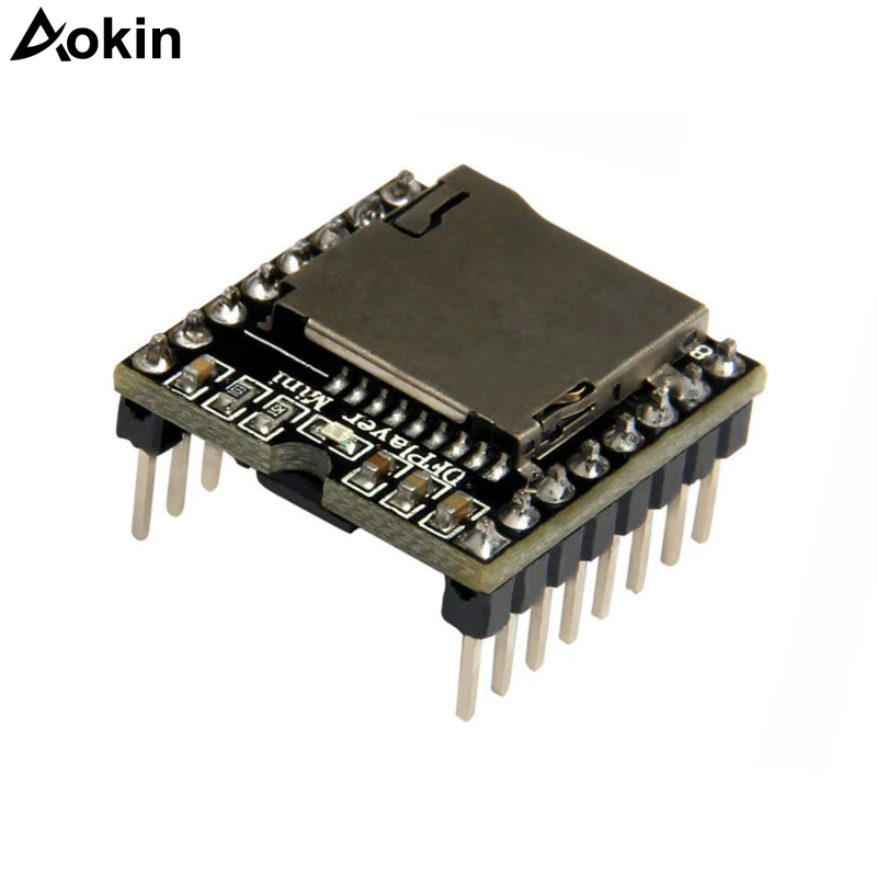 5 PCS U Disk Mini MP3 DFPlayer Player Module Audio Voice Board Shield For Arduino UNO DFPlaye MP3 Player Module Support TF Card
5 PCS U Disk Mini MP3 DFPlayer Player Module Audio Voice Board Shield For Arduino UNO DFPlaye MP3 Player Module Support TF Card