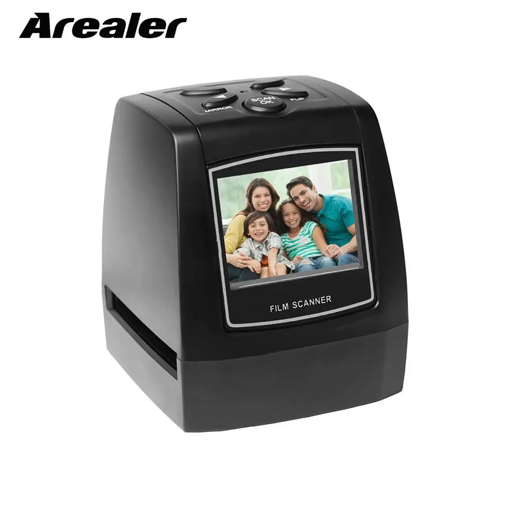 Protable Negative Film Scanner 35mm135mm Slide Film Converter Photo Digital Image Viewer with 2.4" LCD Build-in Editing Software
Protable Negative Film Scanner 35mm135mm Slide Film Converter Photo Digital Image Viewer with 2.4" LCD Build-in Editing Software