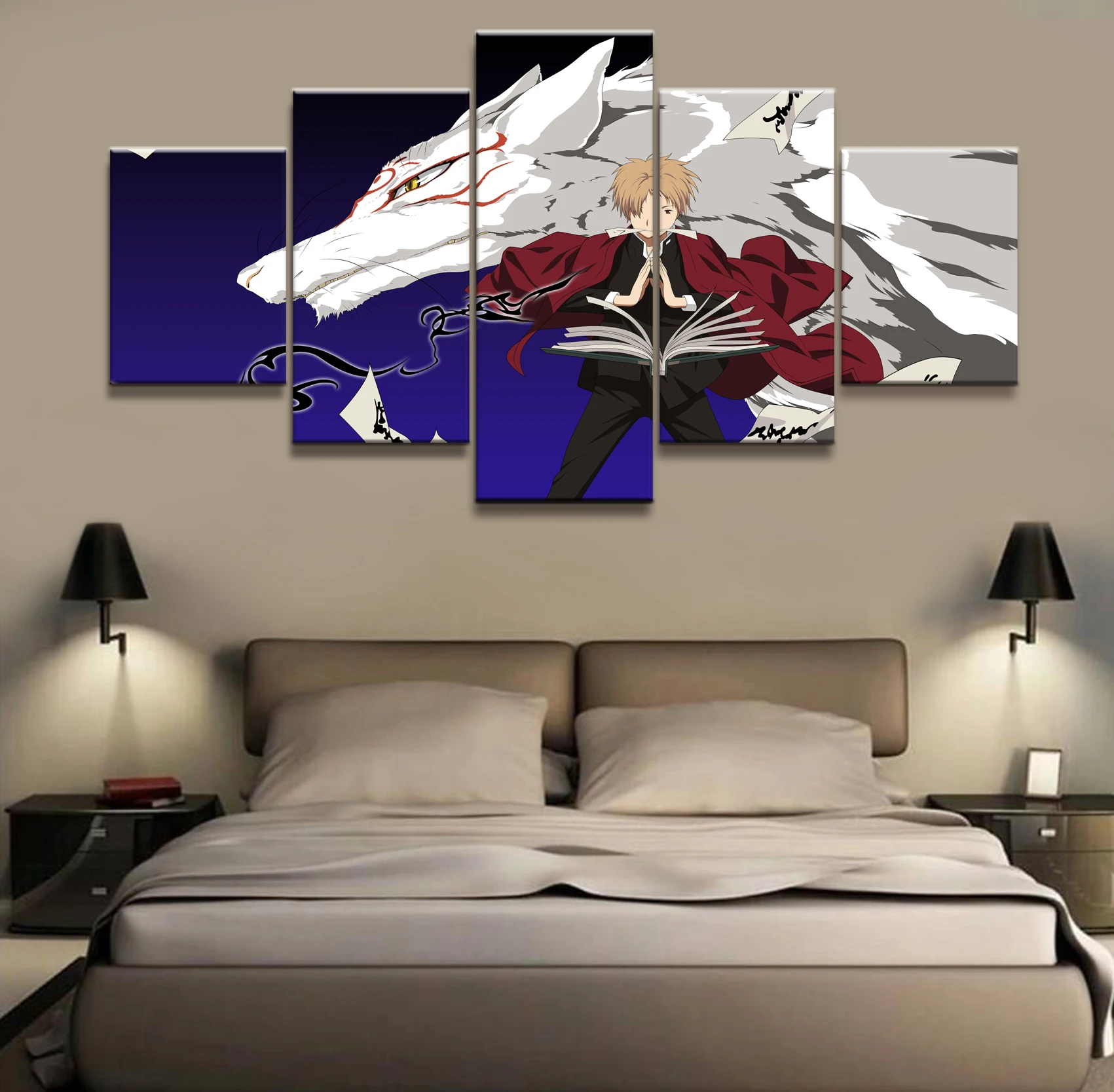 5 piece Anime Poster Natsume friends account Wall Printed Painting Home Decor Japanese Cartoon Decoration Poster Canvas
5 piece Anime Poster Natsume friends account Wall Printed Painting Home Decor Japanese Cartoon Decoration Poster Canvas