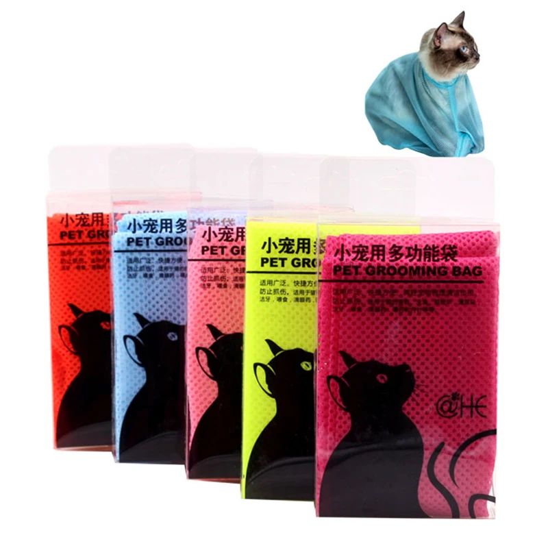 Mesh Pet Cat Grooming Restraint Bag For Bath Washing Nails Cutting Cleaning Bags Nail Trimming Injecting Anti Scratch Bite
Mesh Pet Cat Grooming Restraint Bag For Bath Washing Nails Cutting Cleaning Bags Nail Trimming Injecting Anti Scratch Bite