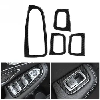 4Pcs Carbon Fiber Style Car Electric Window Lift Switch Button Cover Trim for Mercedes Benz C Class W205 2015 2016 2017 2018
4Pcs Carbon Fiber Style Car Electric Window Lift Switch Button Cover Trim for Mercedes Benz C Class W205 2015 2016 2017 2018