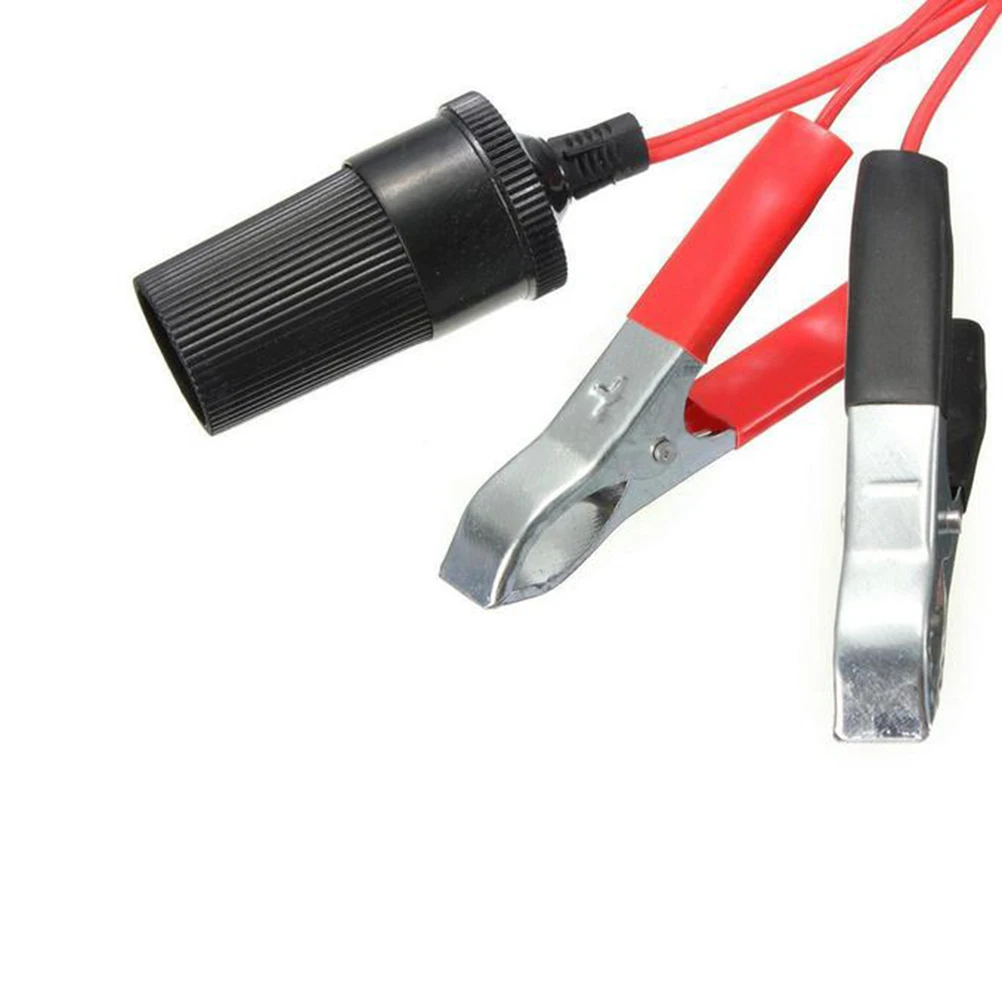 1pc 1.5M Auto Car Battery Terminal Clamp Clip-On Cigarette Lighter Socket Power Adapter Car Booster Jumper Cables Auto Styling
1pc 1.5M Auto Car Battery Terminal Clamp Clip-On Cigarette Lighter Socket Power Adapter Car Booster Jumper Cables Auto Styling