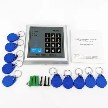 Security RFID Proximity Entry Door Lock Control System with 10 Keys Senser Reader AD2000-M
Security RFID Proximity Entry Door Lock Control System with 10 Keys Senser Reader AD2000-M