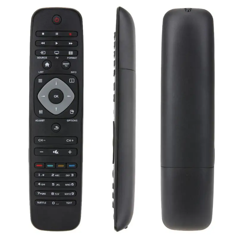 Black Remote Controller Smart TV Remote Control Replacement TV Remote Control For Philips 242254990467/2422 549 90467
Black Remote Controller Smart TV Remote Control Replacement TV Remote Control For Philips 242254990467/2422 549 90467
