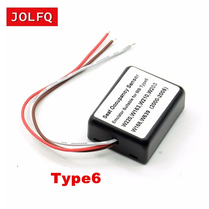 2019 ECUTOOL Seat Occupancy Sensor Emulator Suitable for MB Type 6 SRS for mercedes benz W220 W163 W210 W203 W168 W639 2000-2005
2019 ECUTOOL Seat Occupancy Sensor Emulator Suitable for MB Type 6 SRS for mercedes benz W220 W163 W210 W203 W168 W639 2000-2005