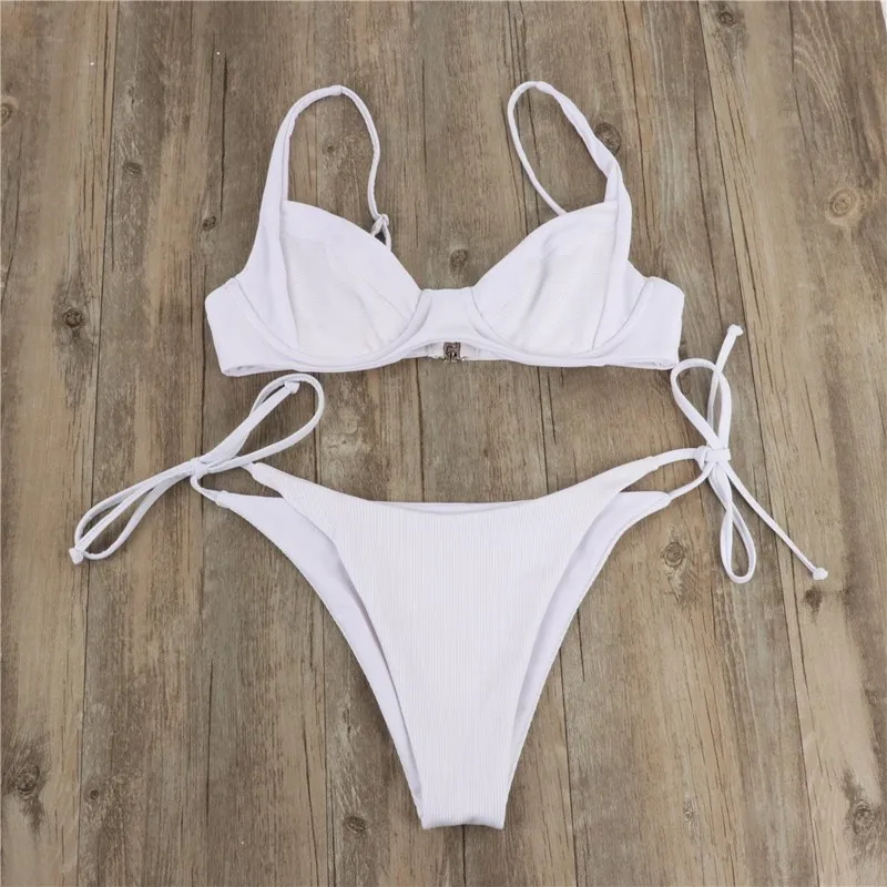 Sexy Women String High Cut Bikini Set With Pad Underwire Swimsuit Female Two Piece Push Up Swimwear Low Waist Swim Suits Biquini
Sexy Women String High Cut Bikini Set With Pad Underwire Swimsuit Female Two Piece Push Up Swimwear Low Waist Swim Suits Biquini