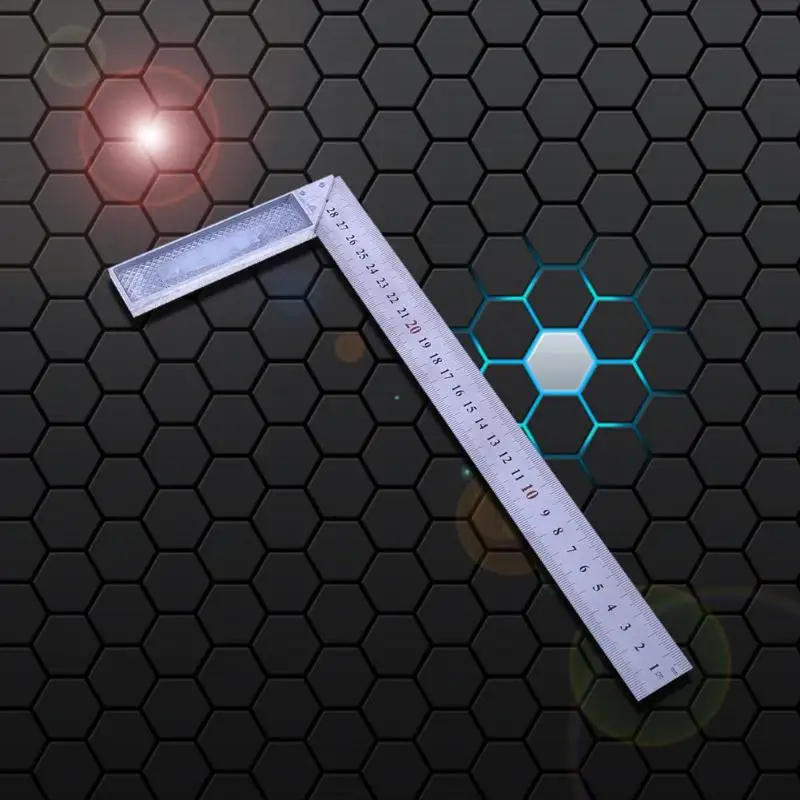 30cm/1mm 90 Degree Metal Steel Try Square Engineers Wood Measuring Tool Right Angle Ruler High Quality Try Square Measuring Tool
30cm/1mm 90 Degree Metal Steel Try Square Engineers Wood Measuring Tool Right Angle Ruler High Quality Try Square Measuring Tool