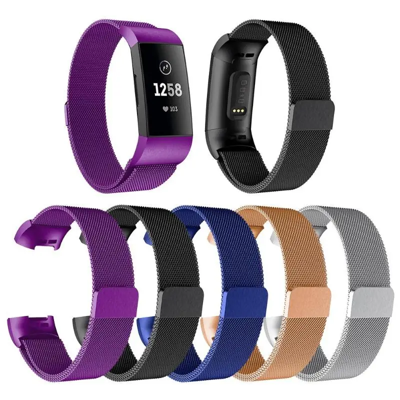 S/L Watch Strap for Fitbit Charge 3 Fitness Band Magnetic Milanese Stainless Steel Bracelet Replace For Fitbit Charge3 Strap
S/L Watch Strap for Fitbit Charge 3 Fitness Band Magnetic Milanese Stainless Steel Bracelet Replace For Fitbit Charge3 Strap