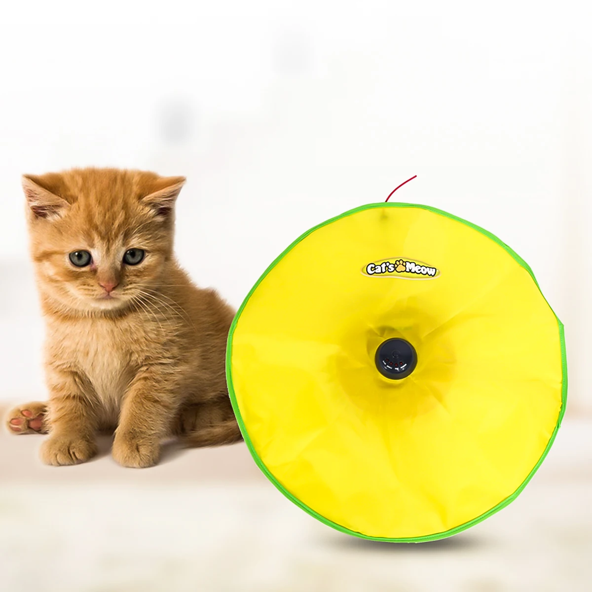 4 Speeds Cat'S Meow Undercover Mouse Fabric Electronic Interactive Cat Toy Moving Mouse Kitten Pet Play Fun Toys For Cat Kitty
4 Speeds Cat'S Meow Undercover Mouse Fabric Electronic Interactive Cat Toy Moving Mouse Kitten Pet Play Fun Toys For Cat Kitty