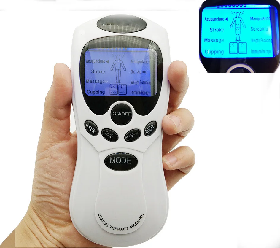 Electric Body Massager Machine Slimming Tens Acupuncture Therapy Massage Electronic Pulse Neck Back Foot Pain Relief Massager
Electric Body Massager Machine Slimming Tens Acupuncture Therapy Massage Electronic Pulse Neck Back Foot Pain Relief Massager