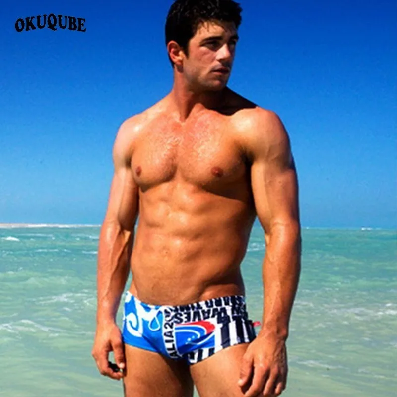 Blue Red Printed Men Swimsuit Drawstring Side Pockets Swimwear Man Elastic Swim Trunks Breathable Beachwear Male Swim Briefs XL
Blue Red Printed Men Swimsuit Drawstring Side Pockets Swimwear Man Elastic Swim Trunks Breathable Beachwear Male Swim Briefs XL
