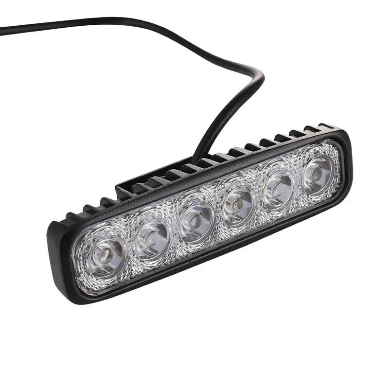 New 18W 12V LED Work Light Bar Spotlight Flood Lamp Driving Fog Offroad LED Work Car Light For Ford Toyota SUV 6WD Led Beams
New 18W 12V LED Work Light Bar Spotlight Flood Lamp Driving Fog Offroad LED Work Car Light For Ford Toyota SUV 6WD Led Beams
