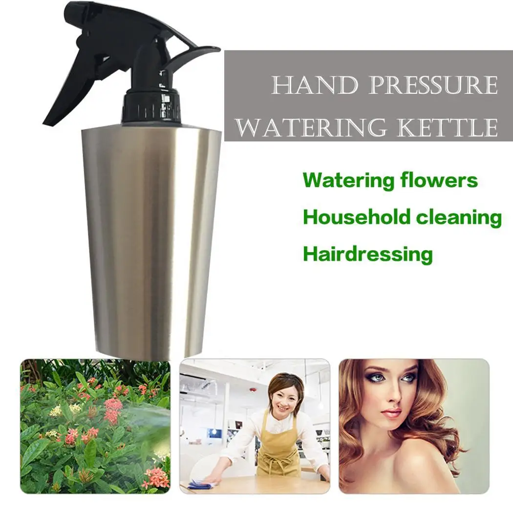 Plant Unisex Silver Cone Tool Salon Home Pot Bottle Watering Water Steel Mist Spray Spray Stainless 350ml
Plant Unisex Silver Cone Tool Salon Home Pot Bottle Watering Water Steel Mist Spray Spray Stainless 350ml