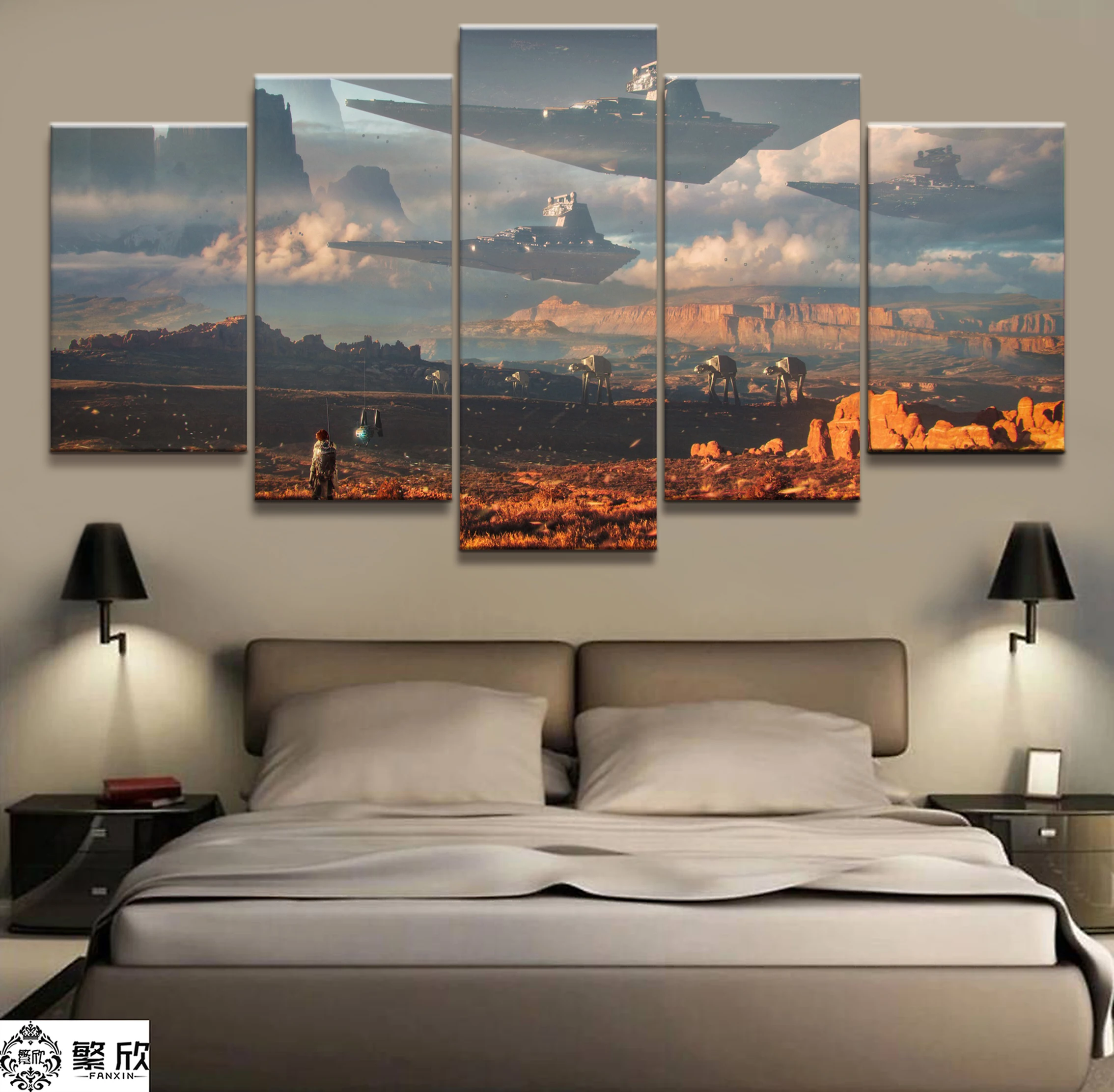 5 Pieces Painting Star War Movie Poster Modern Home Decor For Living Room Wall Canvas Print Pictures Painting Canvas Wholesale
5 Pieces Painting Star War Movie Poster Modern Home Decor For Living Room Wall Canvas Print Pictures Painting Canvas Wholesale