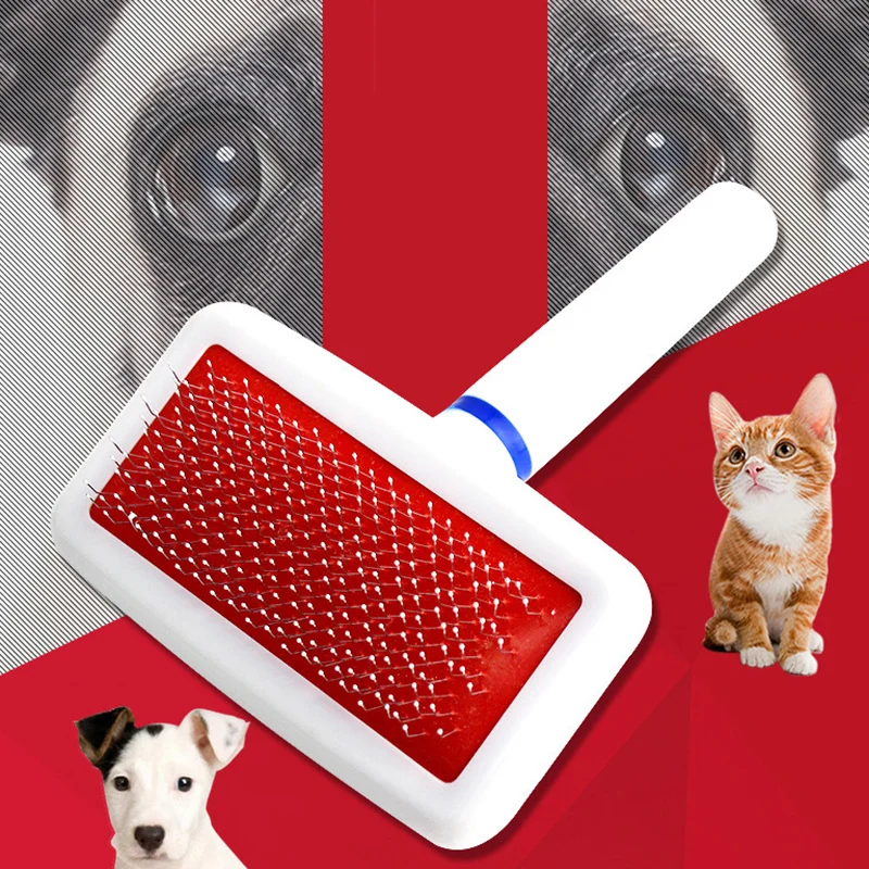 Hair Removal Comb lice for Dogs Cat Kitten Puppy Pet Detangler Fur Trimming Brush Grooming Tool For Matted long Hair Curly Pet
Hair Removal Comb lice for Dogs Cat Kitten Puppy Pet Detangler Fur Trimming Brush Grooming Tool For Matted long Hair Curly Pet
