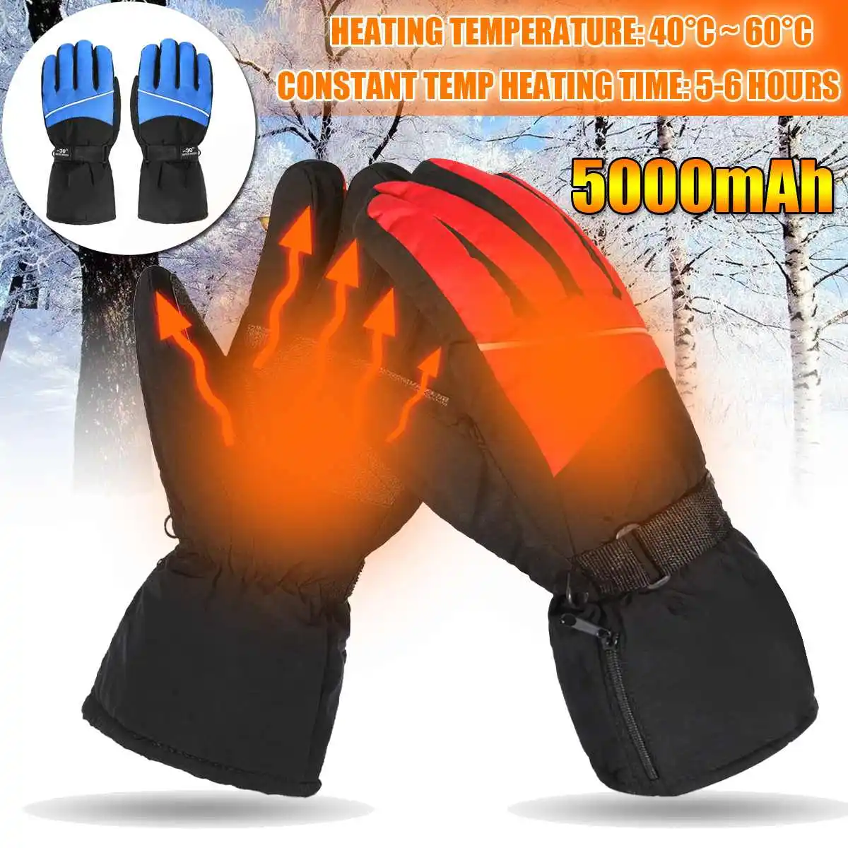 Electric Thermal Heated Gloves USB Hand Warmer Rechargeable Battery for Motorcycle Skiing Gloves Drop Shipping
Electric Thermal Heated Gloves USB Hand Warmer Rechargeable Battery for Motorcycle Skiing Gloves Drop Shipping