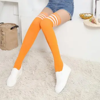 Sexy 2018 Warm Long Stocking Fashion Striped Knee Socks Women Cotton Thigh High Over The Knee Stockings For Ladies
Sexy 2018 Warm Long Stocking Fashion Striped Knee Socks Women Cotton Thigh High Over The Knee Stockings For Ladies