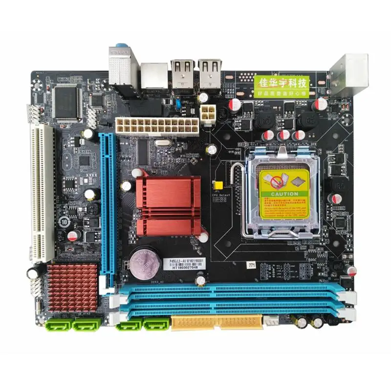 Jia Huayu High Compatibility P45 Computer Fast Ethernet Mainboard Motherboard 771/775 Dual Board DDR3 Support L5420
Jia Huayu High Compatibility P45 Computer Fast Ethernet Mainboard Motherboard 771/775 Dual Board DDR3 Support L5420